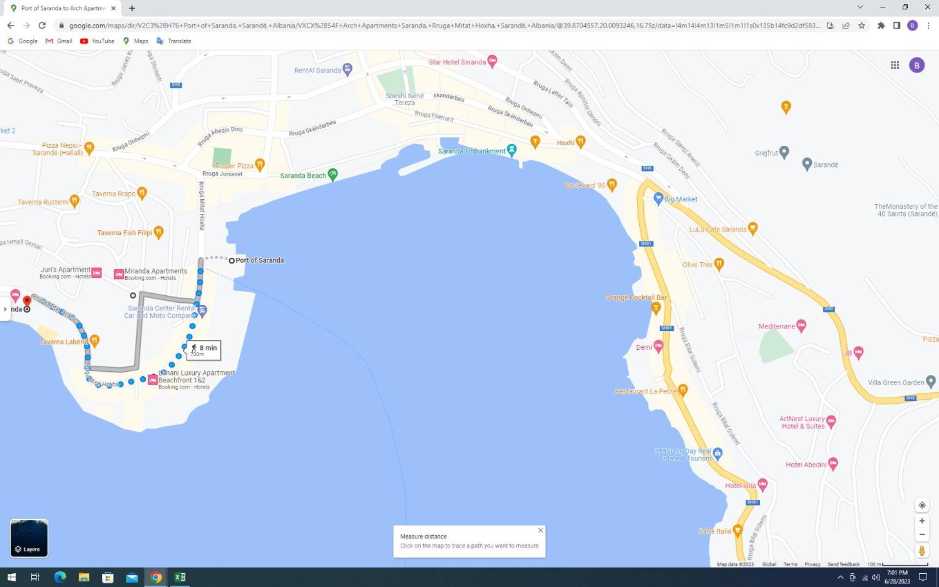 Duka Apts Sarande Ngoại thất bức ảnh